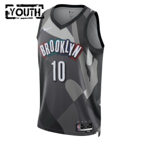 Barn Brooklyn Nets Tröja Ben Simmons Nike 2024-25 City Edition Grå Swingman